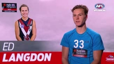 Ed Langdon Joins Brother Tom as AFL Listed Player