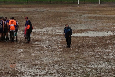 Ivan Braves the Weather Elements at Toorak Park